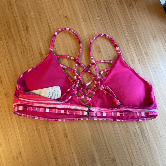 Pink striped bikini set - Picture 2 of 5